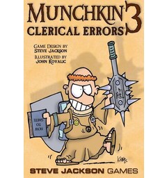 Munchkin 3 Clerical Errors Expansion Expansion till Munchkin